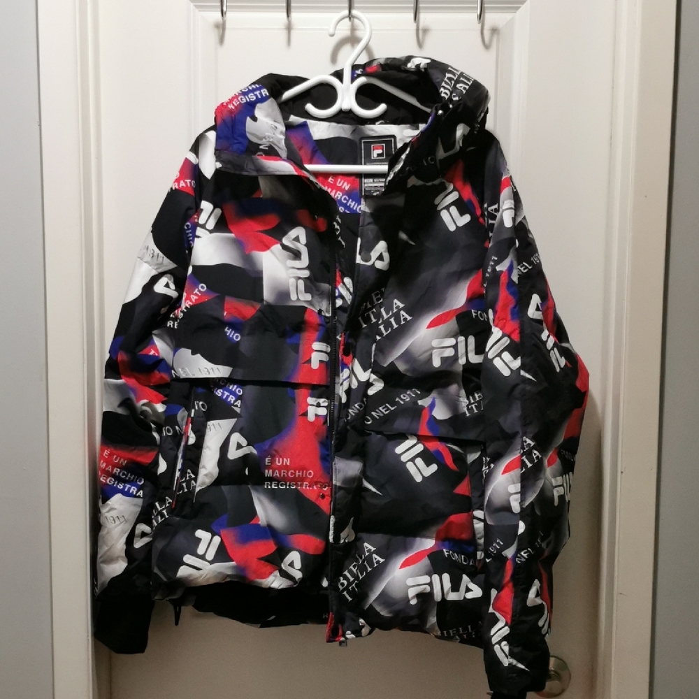 Fila Multicolor Ski &‎ Snowboard Jacket down.